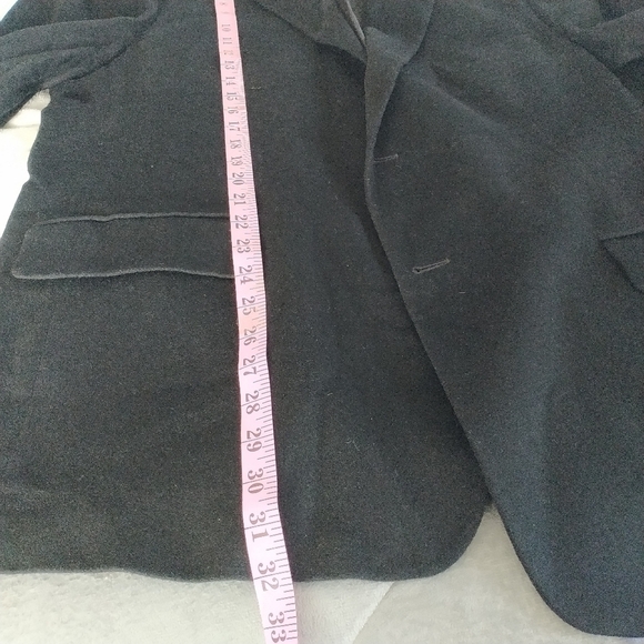 Pronti-Uomo Couture 100 Percent CASHMERE Black Blazer Jacket L - Picture 13 of 15